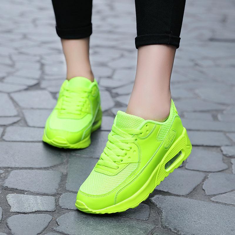 Unisex Air Cushion Mesh Running Sneakers - Streetwear Casual