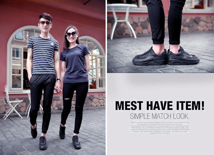 Unisex Air Cushion Mesh Running Sneakers - Streetwear Casual