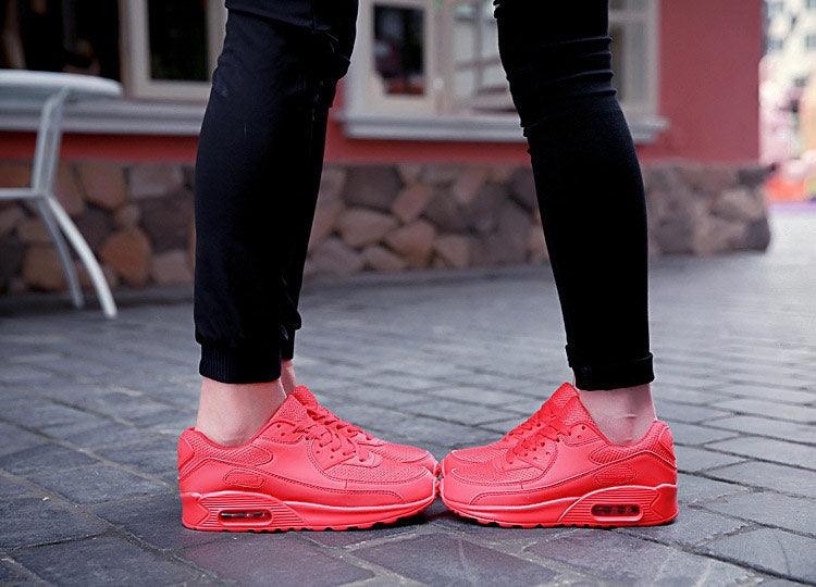 Unisex Air Cushion Mesh Running Sneakers - Streetwear Casual
