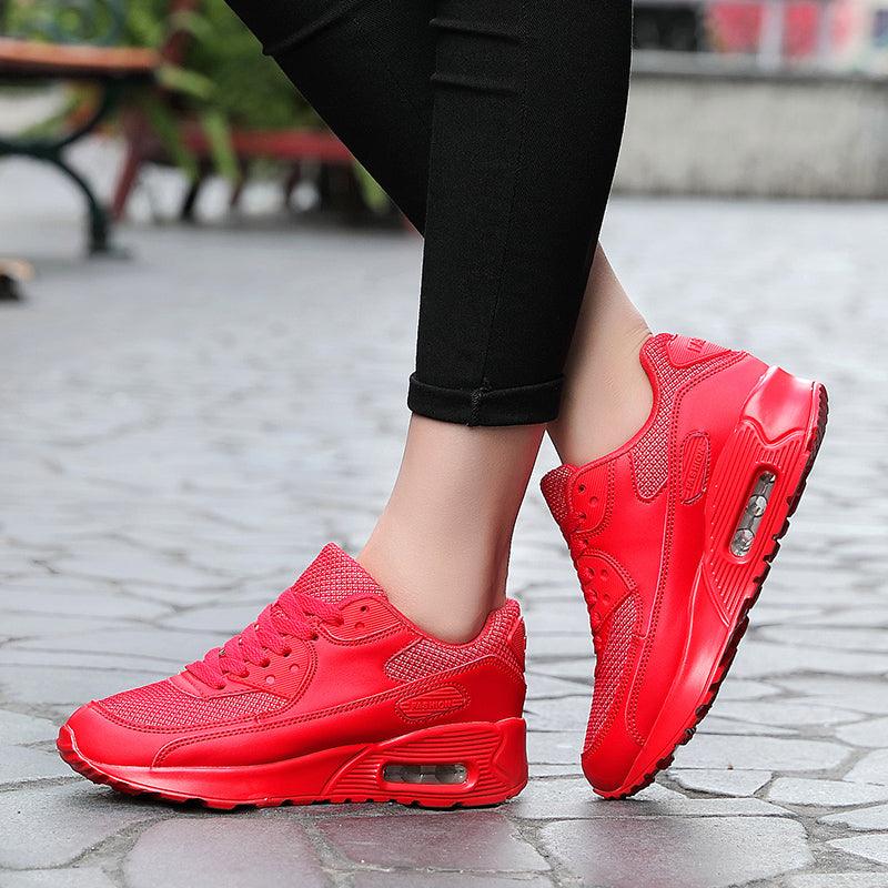 Unisex Air Cushion Mesh Running Sneakers - Streetwear Casual