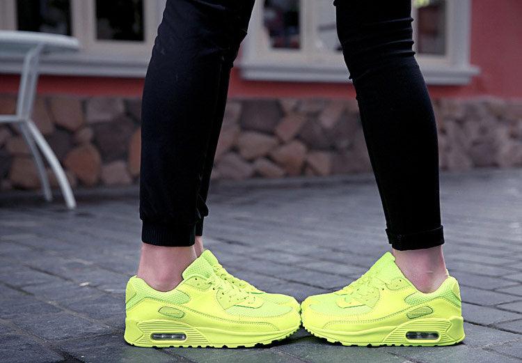 Unisex Air Cushion Mesh Running Sneakers - Streetwear Casual