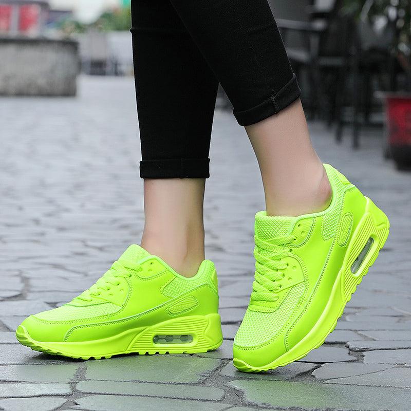 Unisex Air Cushion Mesh Running Sneakers - Streetwear Casual