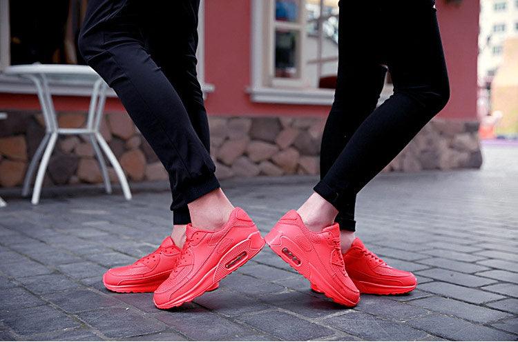 Unisex Air Cushion Mesh Running Sneakers - Streetwear Casual