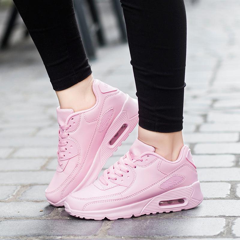 Unisex Air Cushion Mesh Running Sneakers - Streetwear Casual