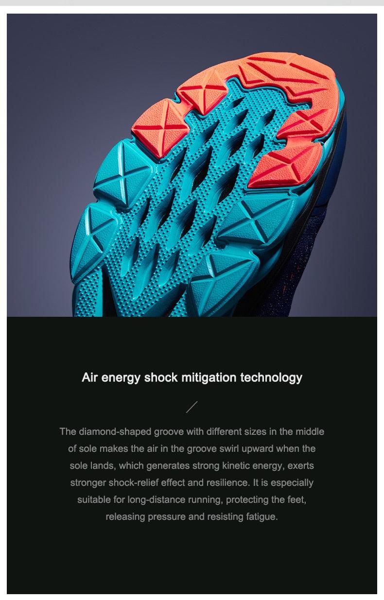 Unisex Marathon Technical Knit Running and Fitness Sneakers