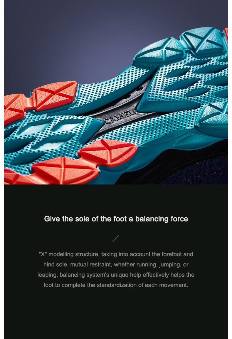 Unisex Marathon Technical Knit Running and Fitness Sneakers