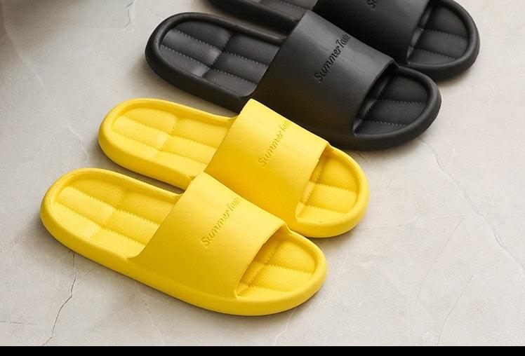 Unisex Non-Slip Shower Sandals Lightweight EVA Summer House Slides