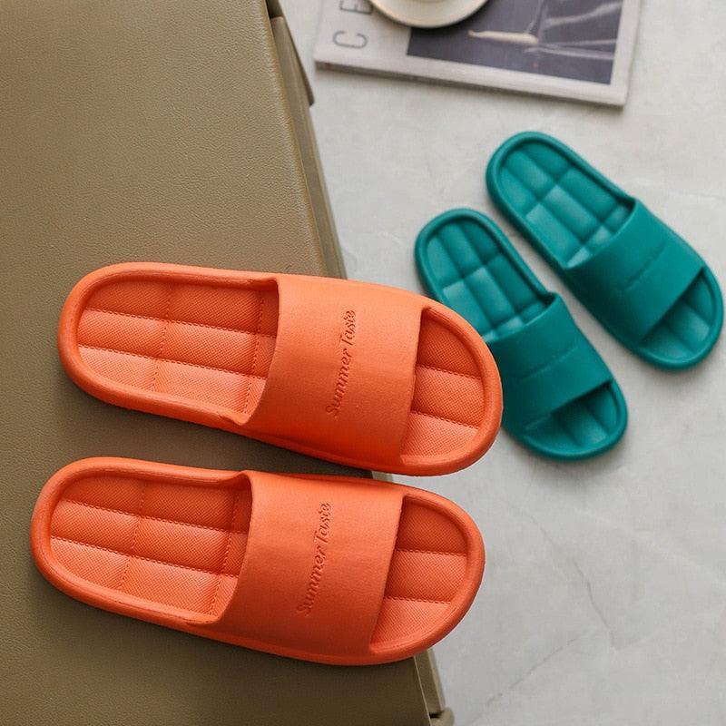 Unisex Non-Slip Shower Sandals Lightweight EVA Summer House Slides