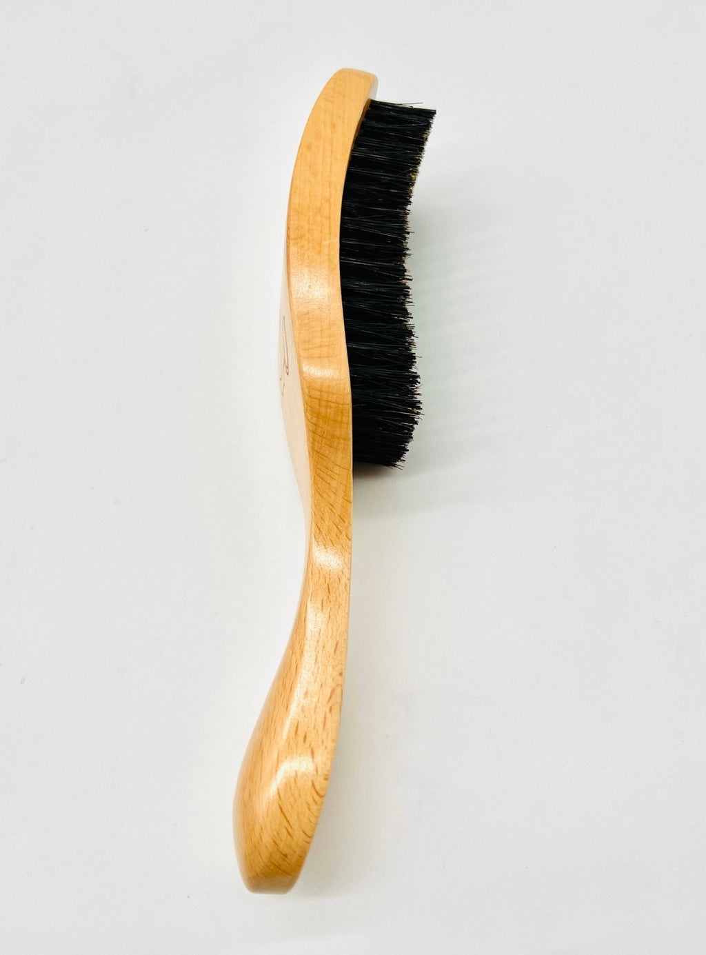 Men's Medium Hard Wood Wave Brush Set, 3-Piece Grooming Kit
