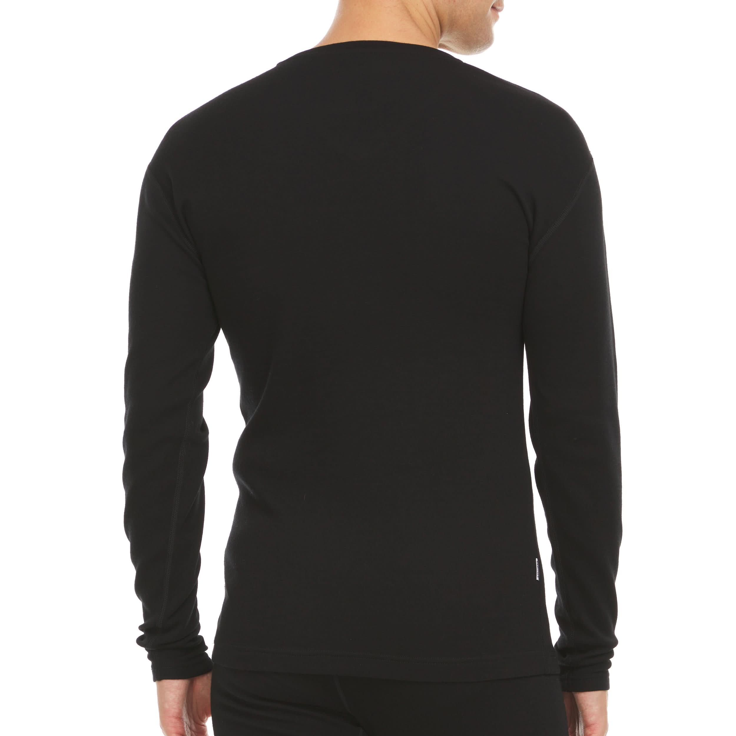 Men's Midweight Merino Wool V-Neck Sweater in Forest-Green