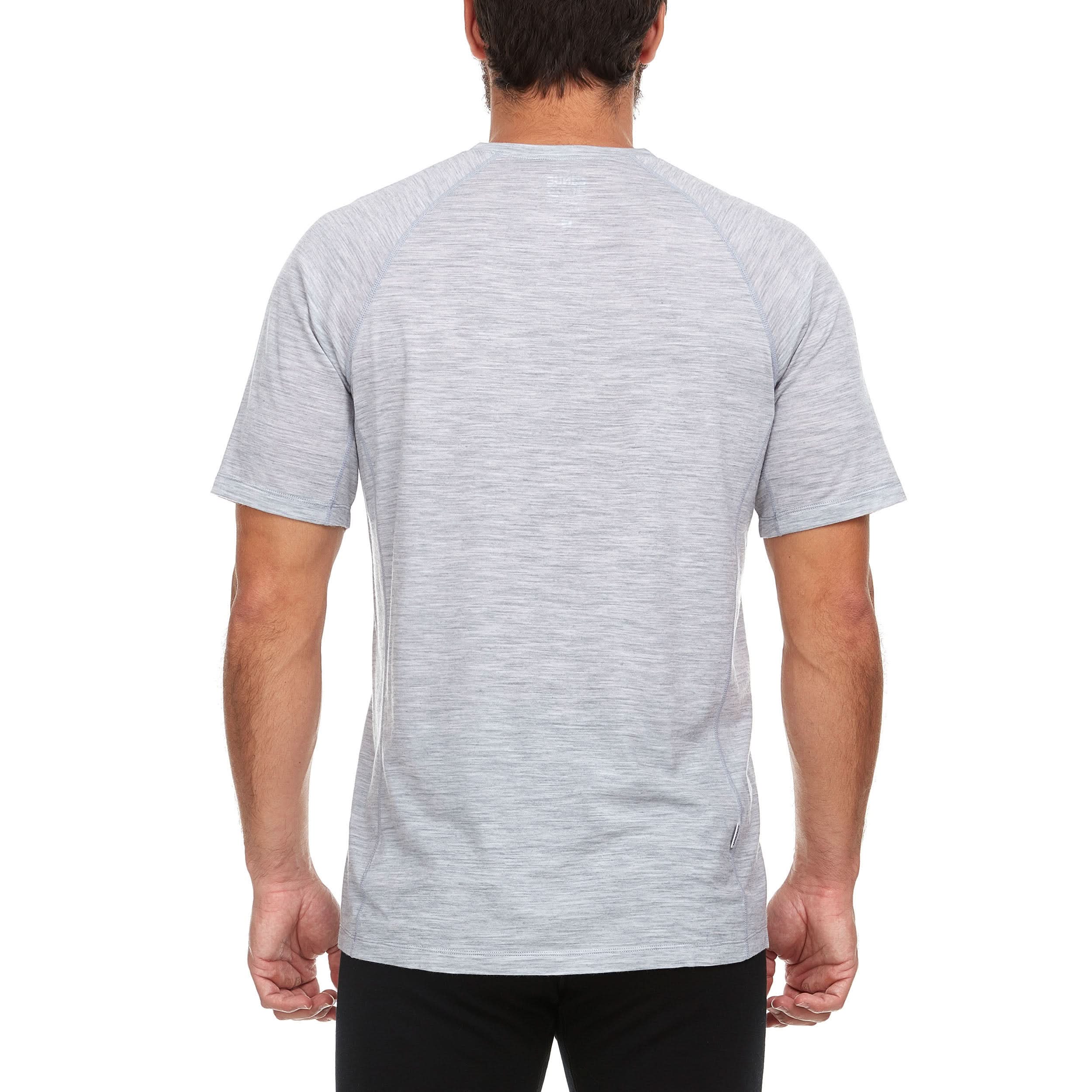 Men's Merino Wool V-Neck T-Shirt – Microweight Base Layer