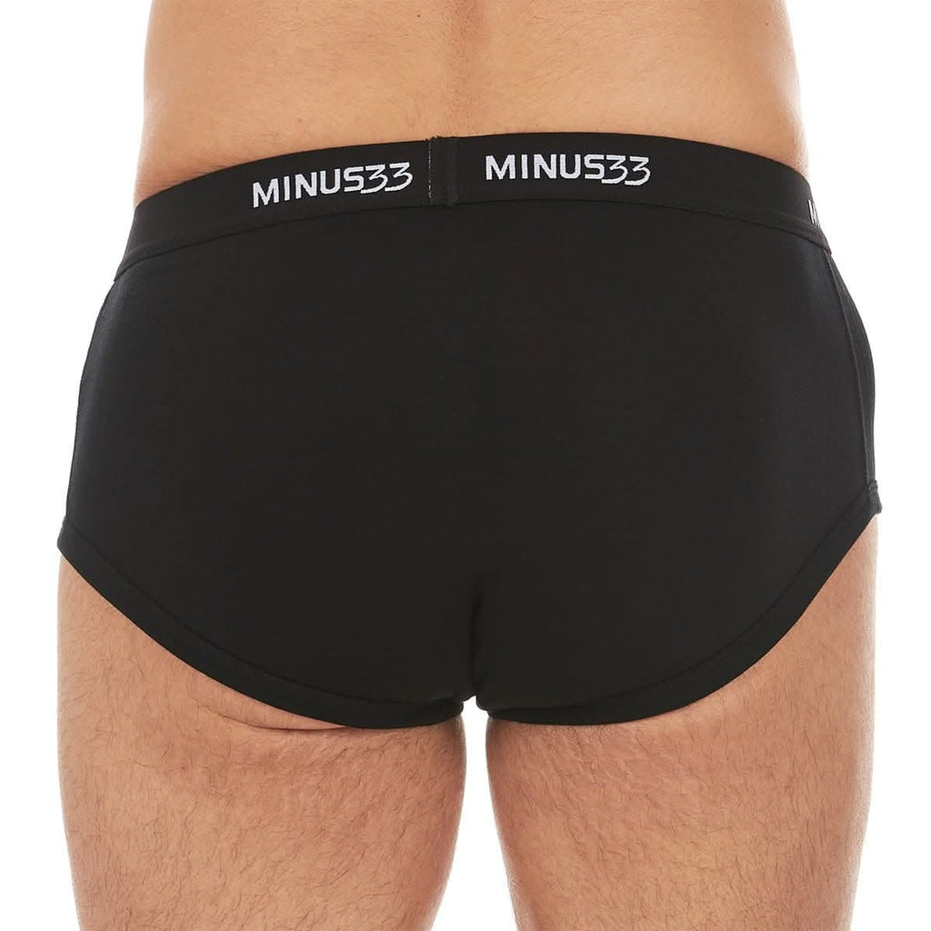 Microweight Wool Briefs for Men - Solid Knit Moisture-Wicking