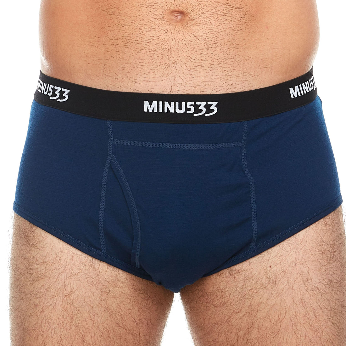 Microweight Wool Briefs for Men - Solid Knit Moisture-Wicking