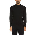 Men's 100% Merino Wool Mock Neck Long Sleeve Top