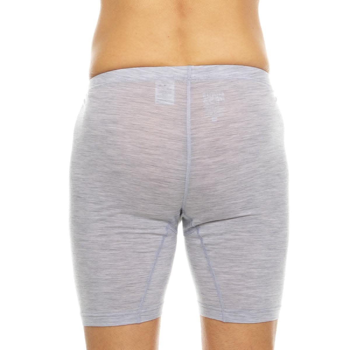 Microweight Men's Wool Boxer Briefs - Sporty Knit Athletic Underwear