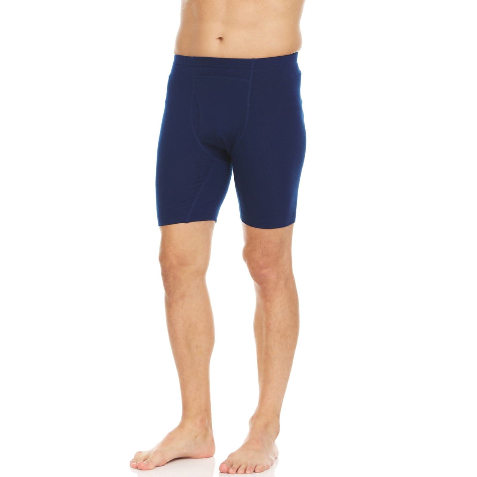 Microweight Men's Wool Boxer Briefs - Sporty Knit Athletic Underwear