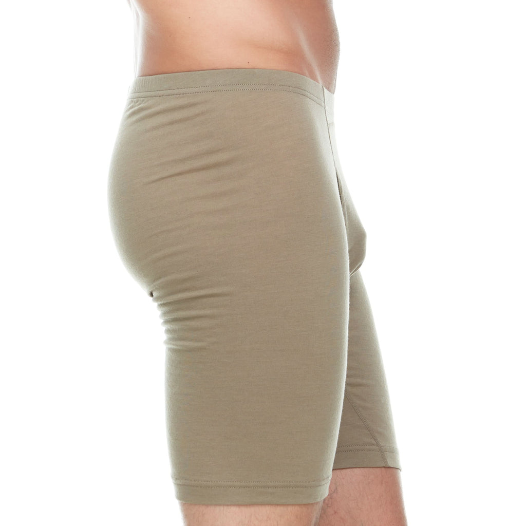 Microweight Men's Wool Boxer Briefs - Sporty Knit Athletic Underwear