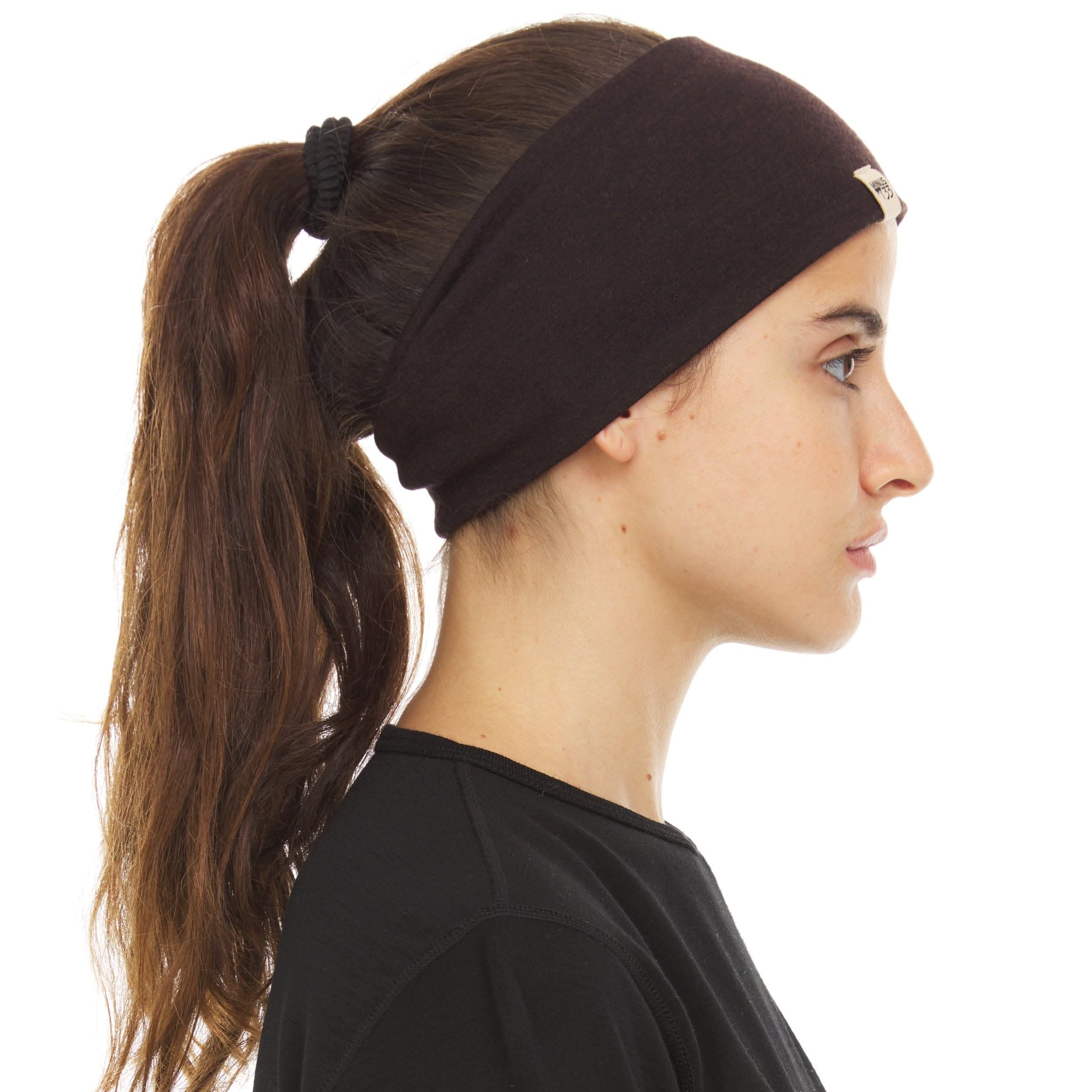 Midweight Reversible Merino Wool Headband for Winter Sports