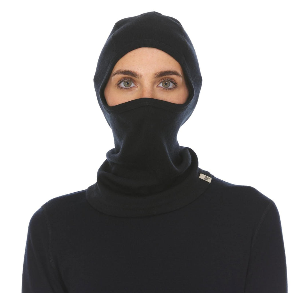 Heavyweight Merino Wool Balaclava - Sporty Unisex Ski Mask