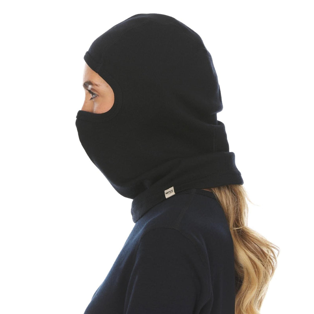 Heavyweight Merino Wool Balaclava - Sporty Unisex Ski Mask