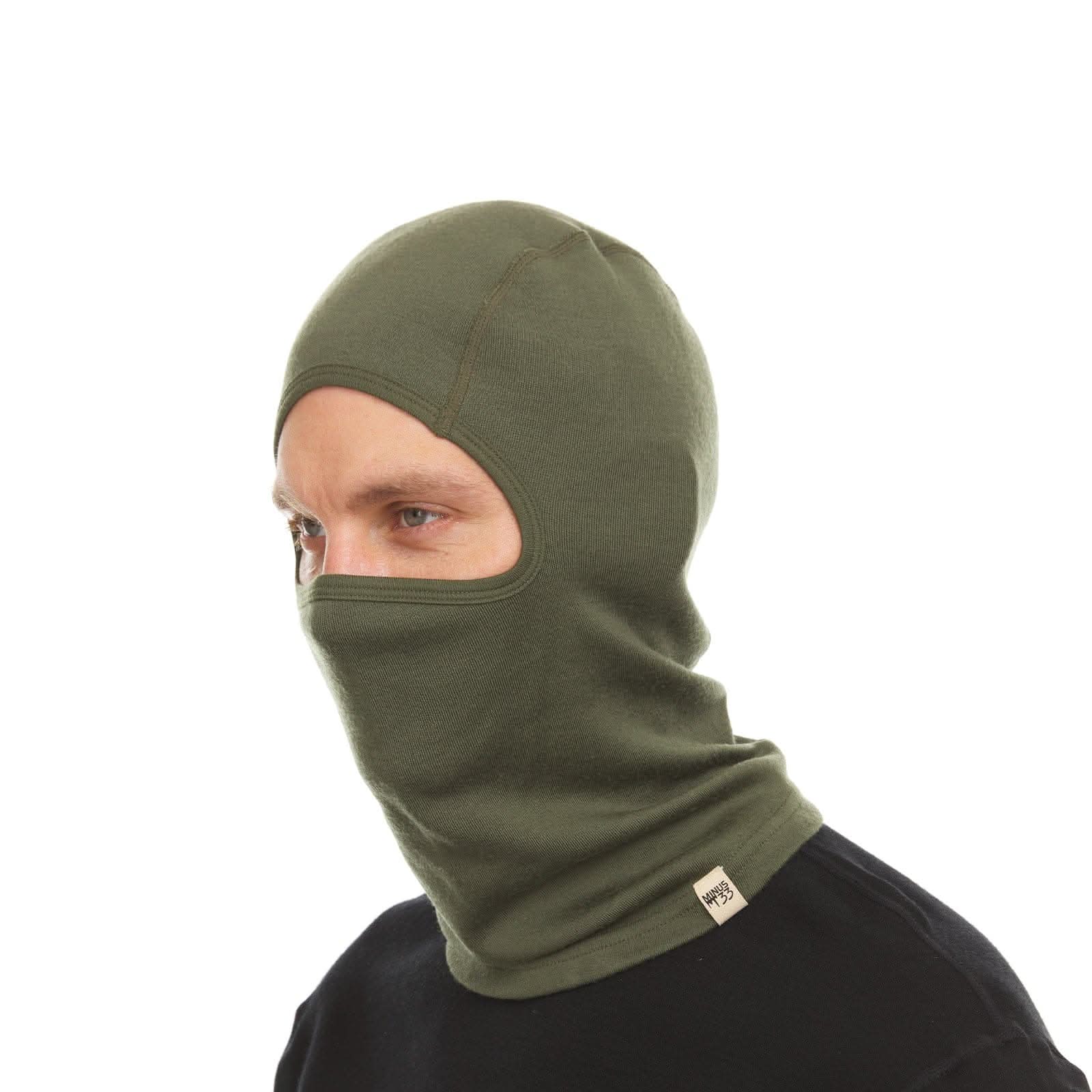 Heavyweight Merino Wool Balaclava - Sporty Unisex Ski Mask