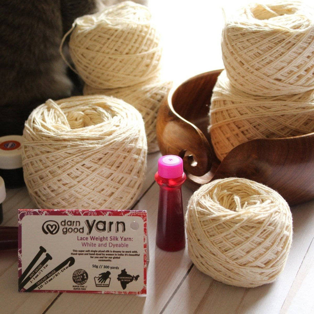 Mermaid Vibes Infinity Scarf Crochet Kit for DIY Yarn Projects