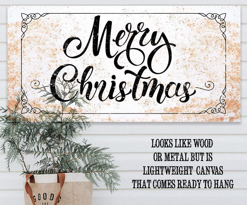 Merry Christmas 3 - Canvas