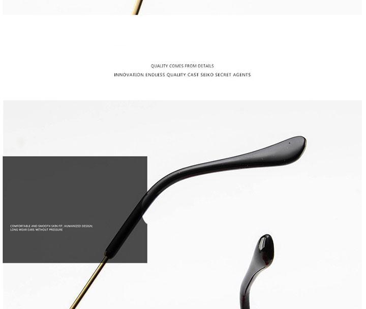 Metal Round Retro Cat Eye Sunglasses UV Protected Eyewear