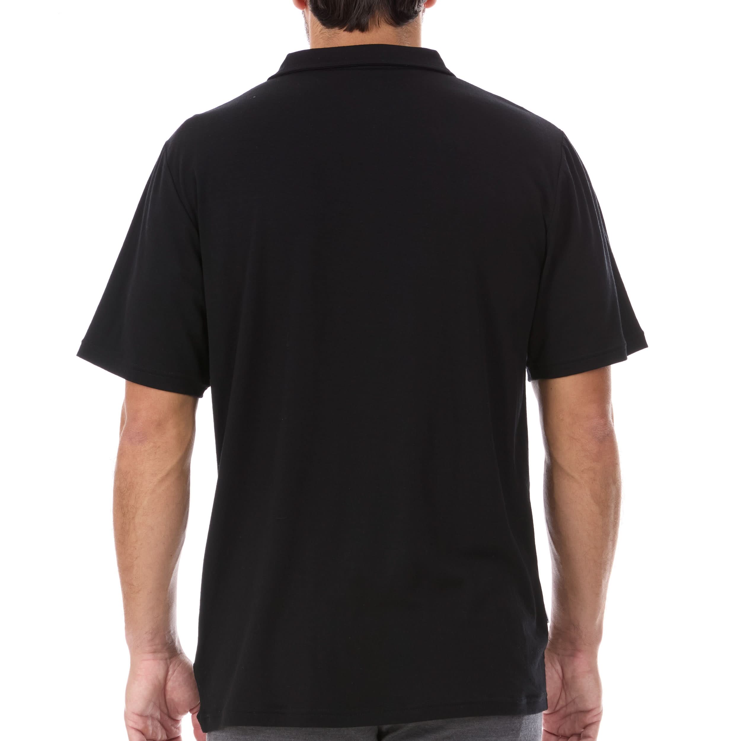 Men's Microweight Woolverino Merino Blend Polo Shirt