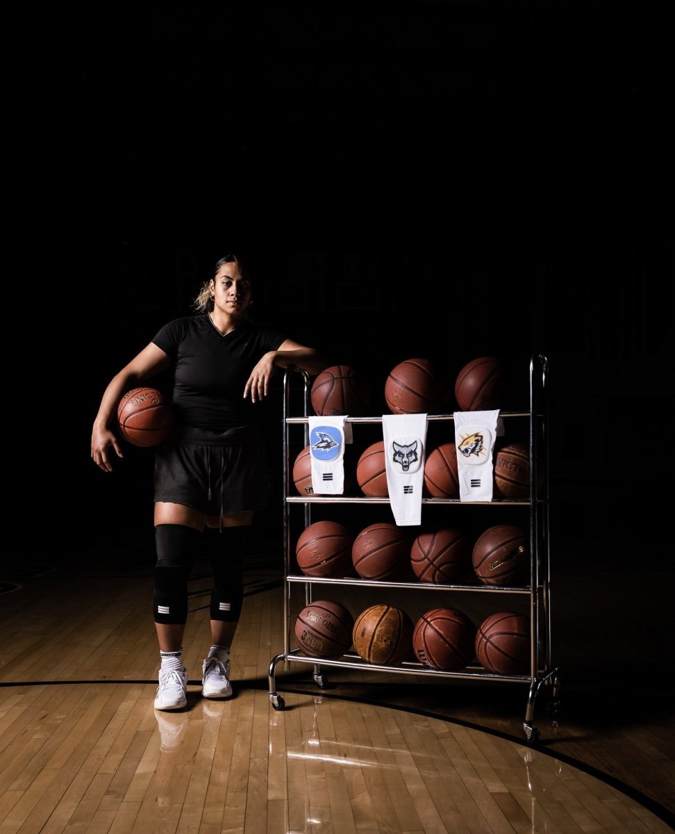 Mid-Length Padded Knee Sleeve - Black