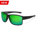 Mojave Green Mirrored Polarized Sunglasses with sleek frames for outdoor activities