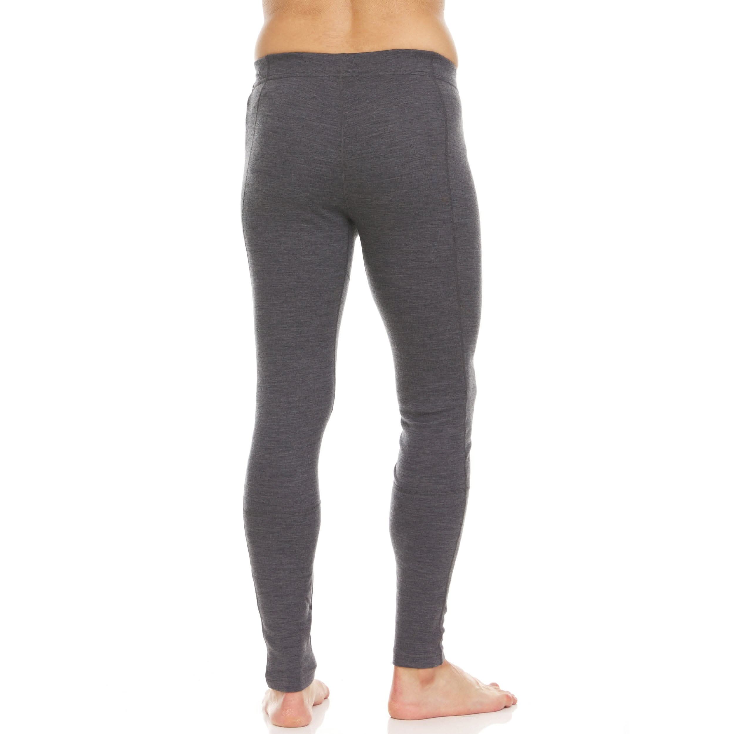 Men's Woolverino Midweight Flyless Running Pants Slim Fit