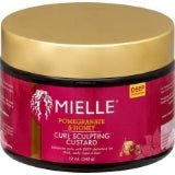 Mielle Pomegranate & Honey Coil Sculpting Custard Gel container