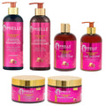 MIELLE Pomegranate & Honey Twisting Soufflé in a 12 oz container for curly hair definition.