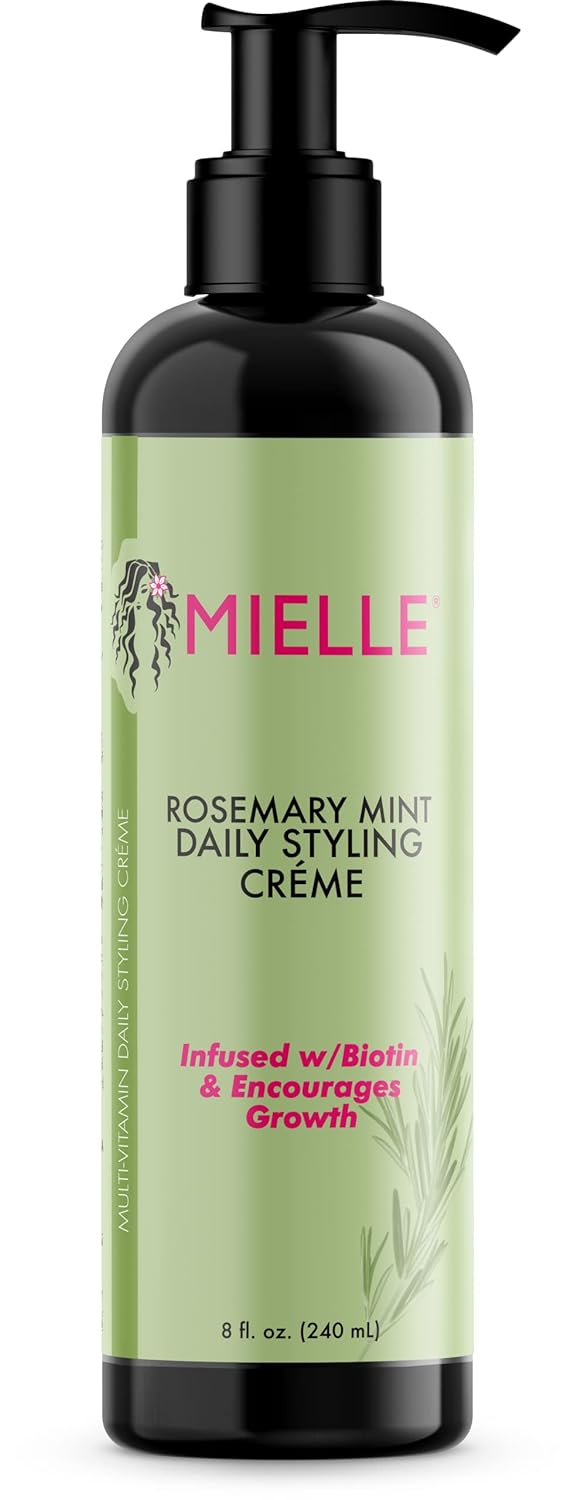 Mielle Rosemary Mint Multi-Vitamin Daily Styling Creme 8 oz container