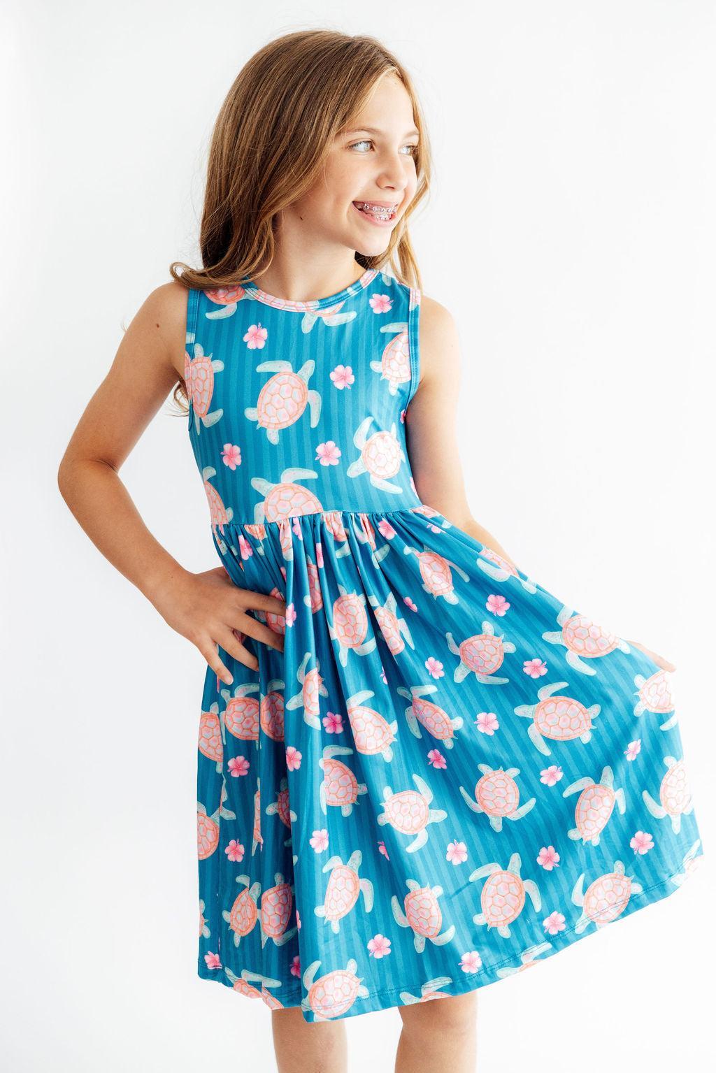 Turtley Adorable Tank Twirl Dress