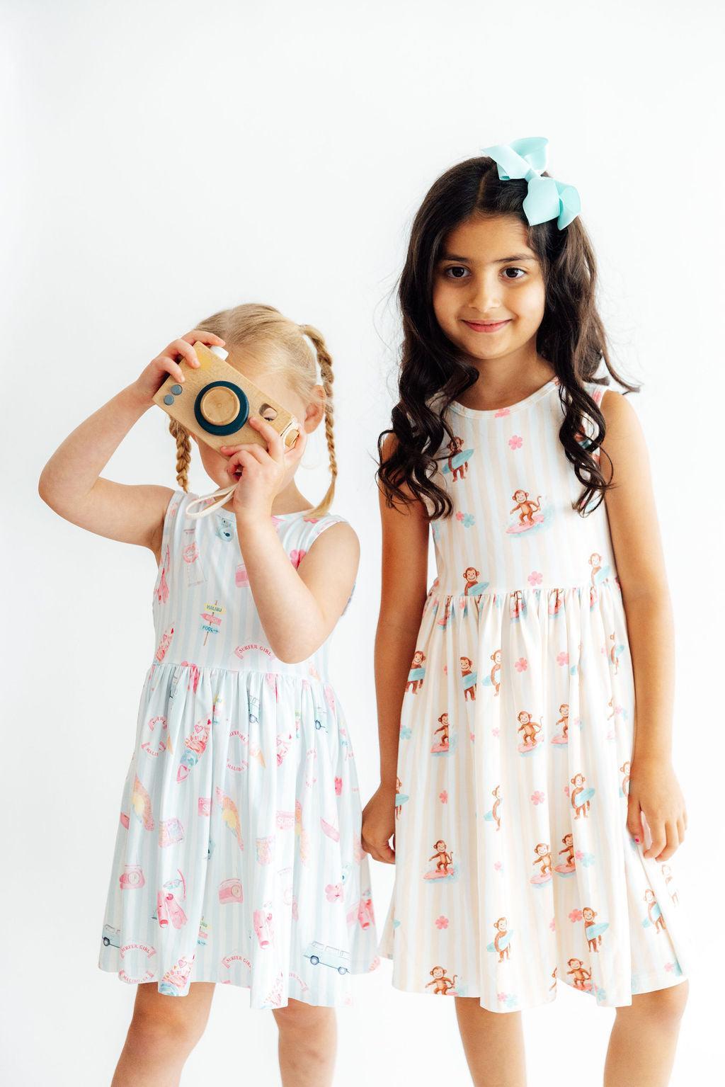 Monkey Sea, Monkey Do Tank Twirl Dress