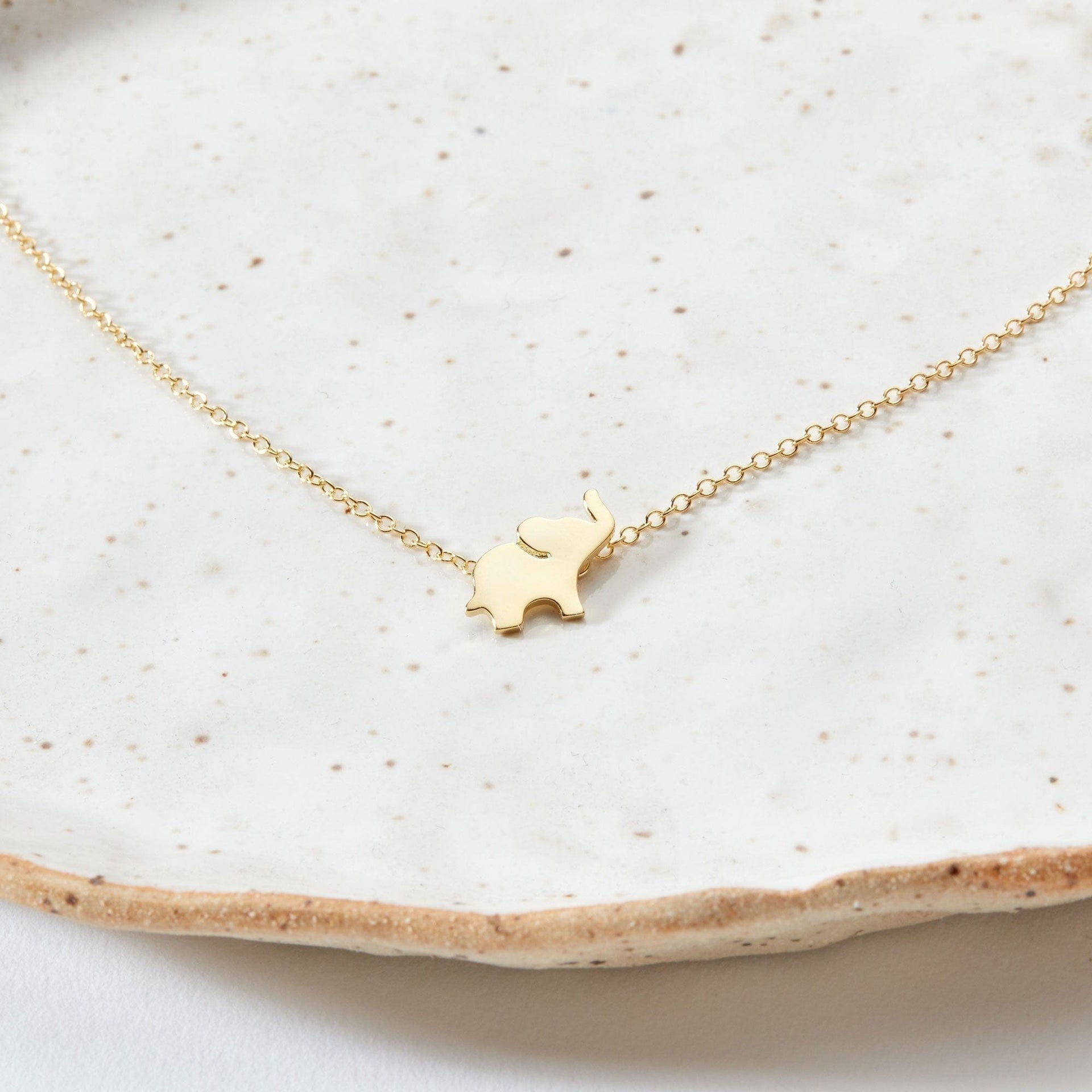 Mimi Elephant Pendant Necklace