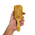 Mini Paddle Style Bamboo Hairbrush