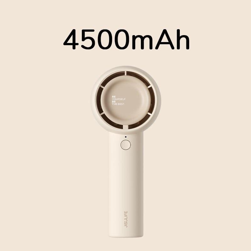 Modern Handheld Turbo Cooling Fan – Portable USB Rechargeable Fan