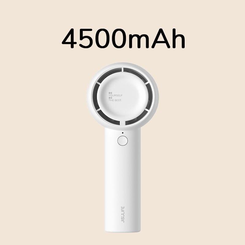 Modern Handheld Turbo Cooling Fan – Portable USB Rechargeable Fan