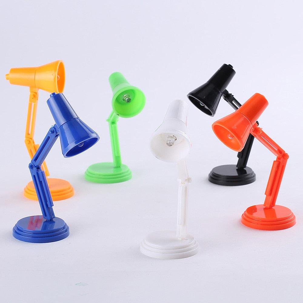 Mini Magnetic LED Portable Clip-On Reading Table Lamp