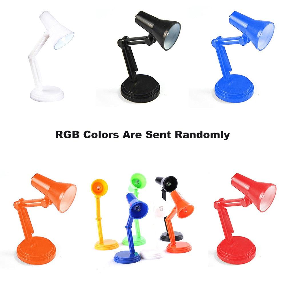 Mini Magnetic LED Portable Clip-On Reading Table Lamp