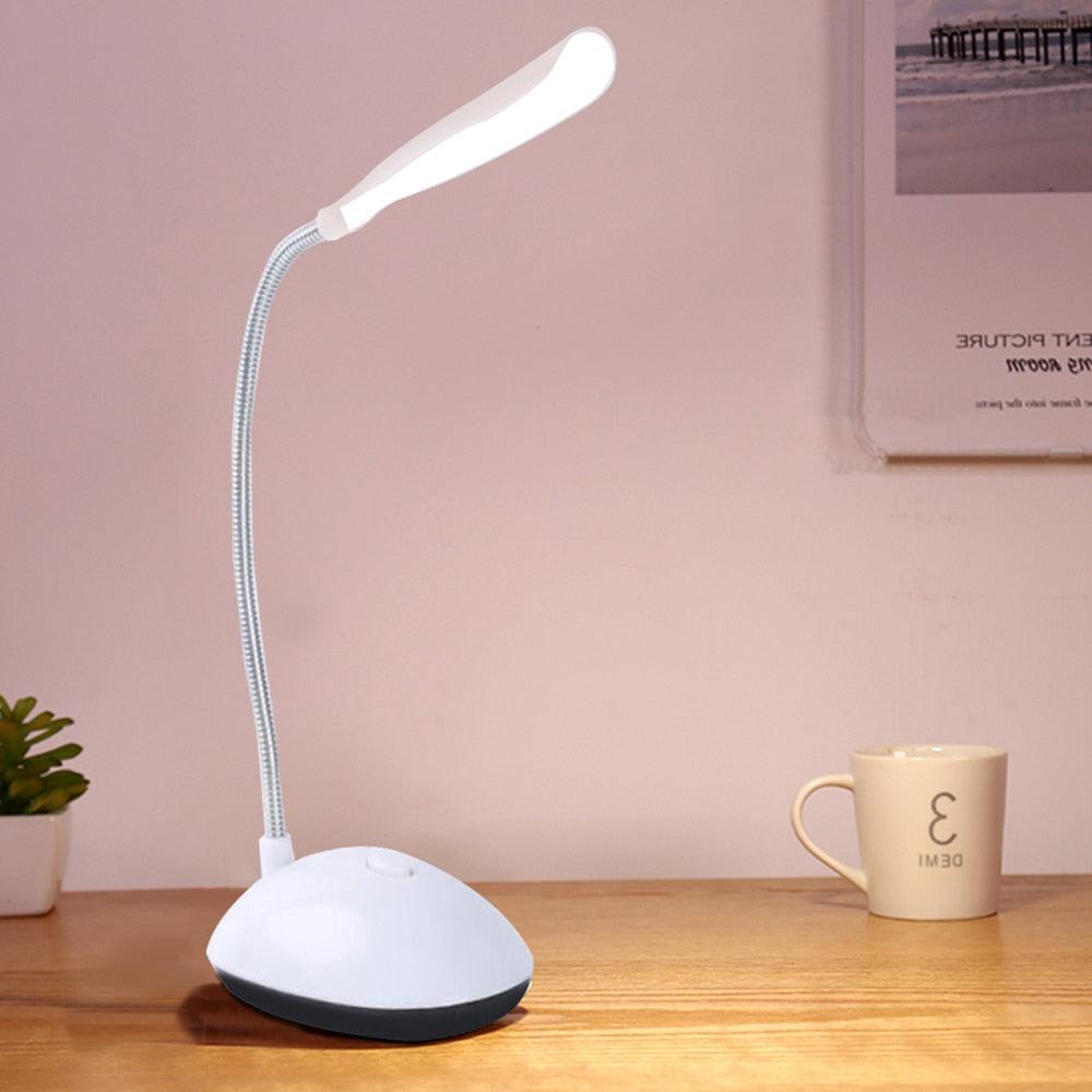 Portable Minimalist Foldable LED Desk Lamp for Study & Reading