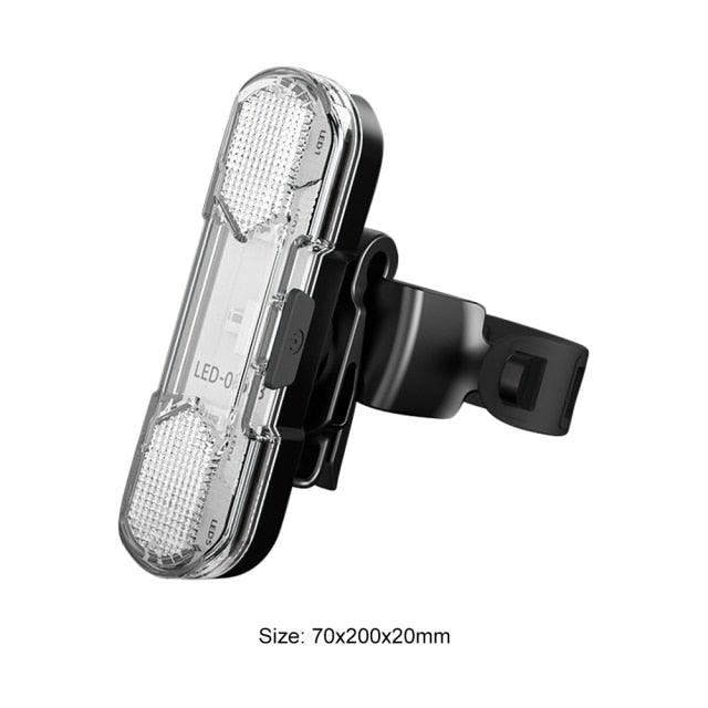 3-Mode Waterproof Silicone LED Bike Light Set for Commuters