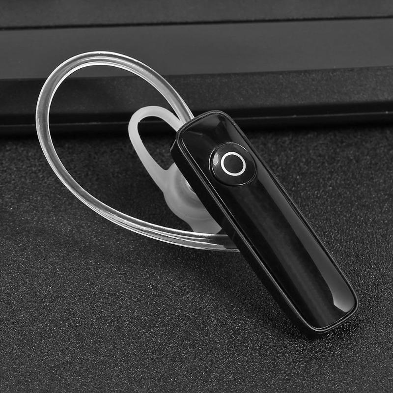 Stevvex black wireless Bluetooth business headset with microphone