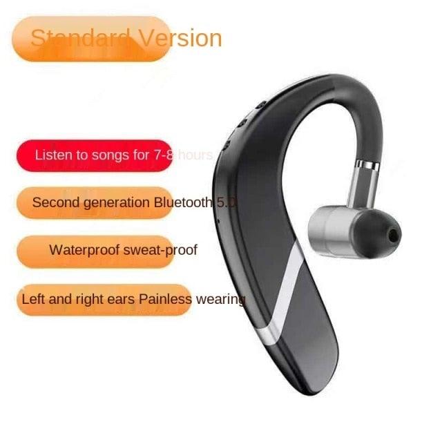 Wireless Bluetooth 5.0 Mono Earbud with Mic - 40h Call Time