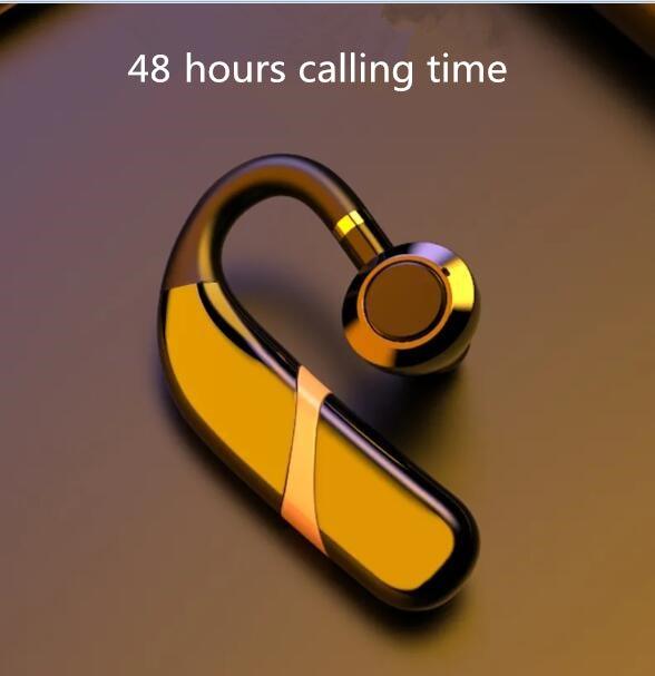 Wireless Bluetooth 5.0 Mono Earbud with Mic - 40h Call Time