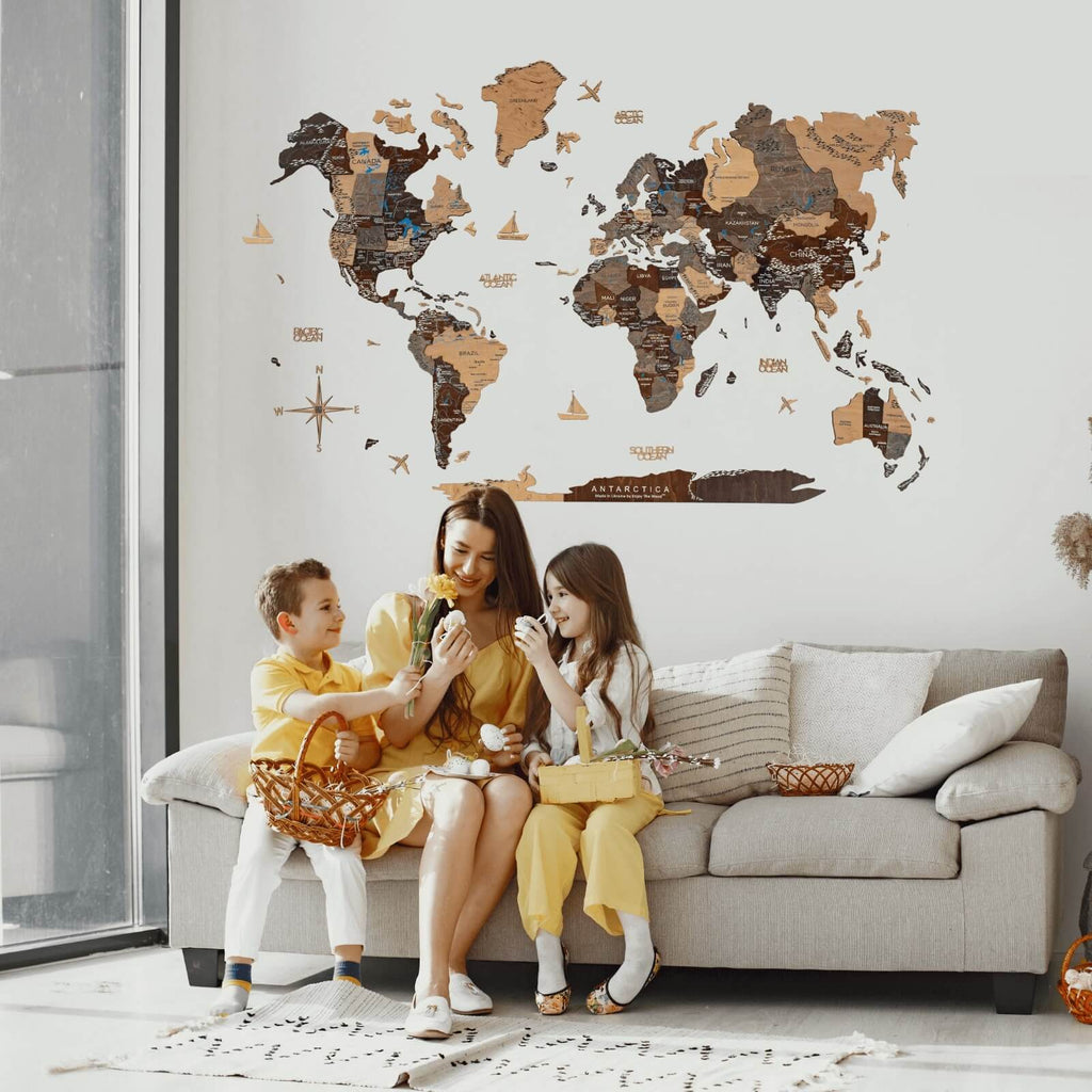 Decorative Wall Art for Living Room – Travel Inspired Home Decor