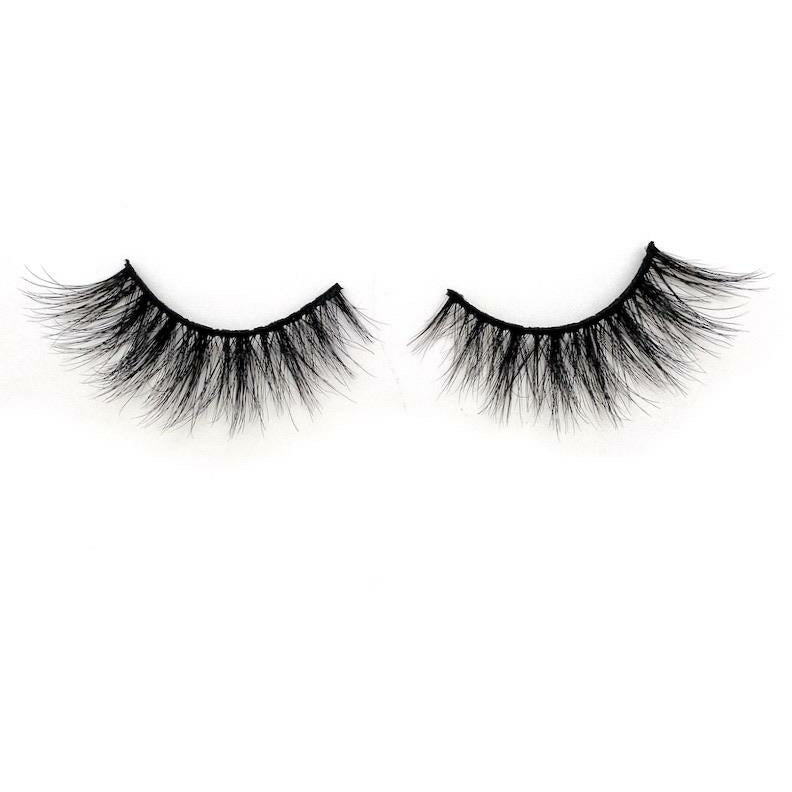 Luxurious Mink Fur Eyelashes in Premium Purple Box